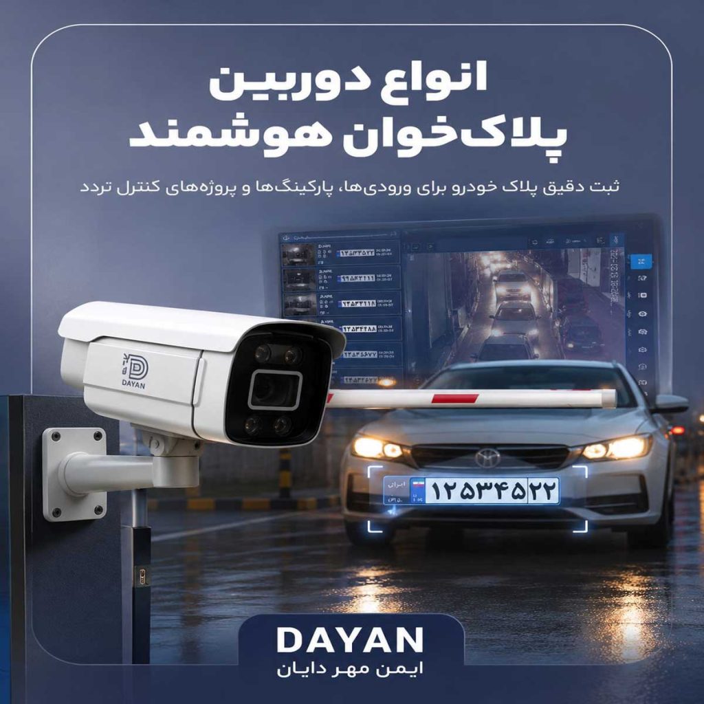 انواع دوربین پلاک خوان هوشمند
